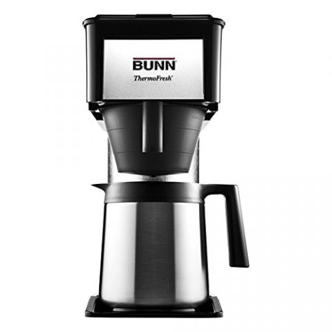 BUNN BT BT Speed Brew 10-Cup Thermal Carafe Home Coffee Brewer, Black ...